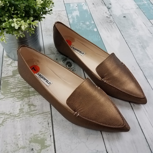 karl lagerfeld destine flats